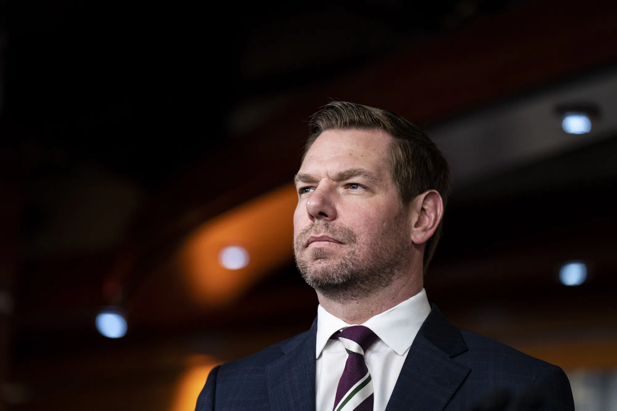Eric Swalwell: Sharp Suits, Sharp Focus, and Quiet Heat