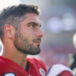 Jimmy Garoppolo: Sculpted Physique, Calm Command, and Quarterback Confidence Jimmy Garoppolo: Sculpted Physique, Calm Command, and Quarterback Confidence