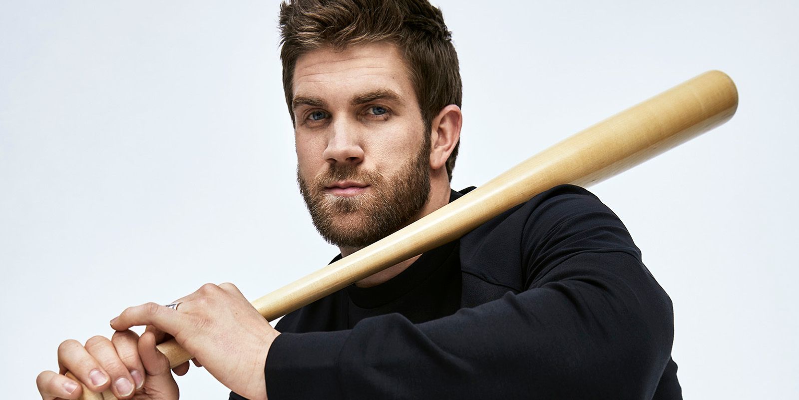 Bryce Harper: Big-League Swagger and Bedroom-Eyes Heat Bryce Harper: Big-League Swagger and Bedroom-Eyes Heat