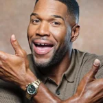 Michael Strahan: Power Build and Prime Athletic Presence Michael Strahan: Power Build and Prime Athletic Presence