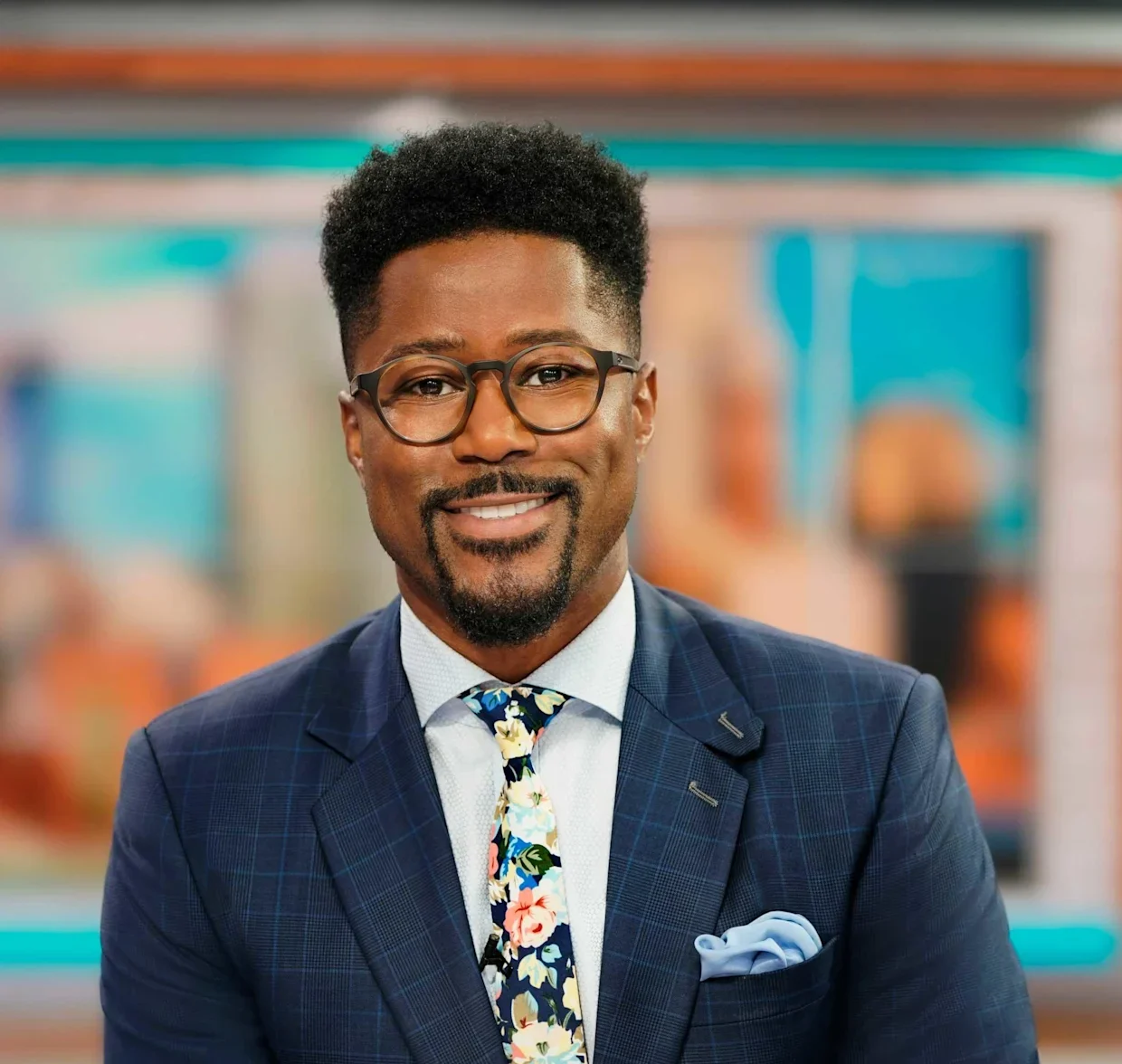 Nate Burleson: Studio Style and Broadcast Buzz